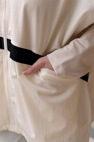 Ghisa Fermuar Detaylı Yelek Pantolon Spor Takım