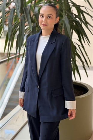 İpekyol Vatkalı Uzun Blazer Ceket