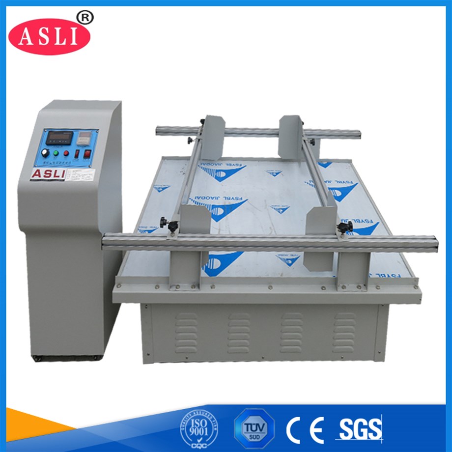 ASLİ Fabrika Fiyatı Otomatik Simüle Taşıma Paketi Kutusu Titreşim Test Cihazı