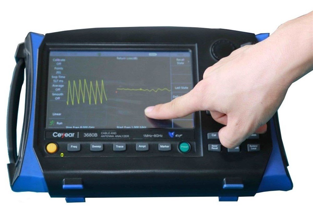 Ceyear 3680A 4GHz El tipi Kablo ve Anten Analizörü