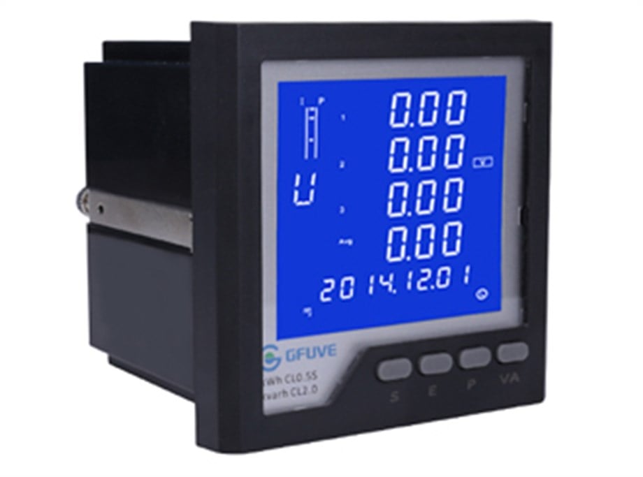 GFUVE FU2200A DIGITAL ETHERNET POWER METER WITH DATA LOGGER FU2200A VERİ KAYDEDİCİLİ DİJİTAL ETHERNET GÜÇ ÖLÇER