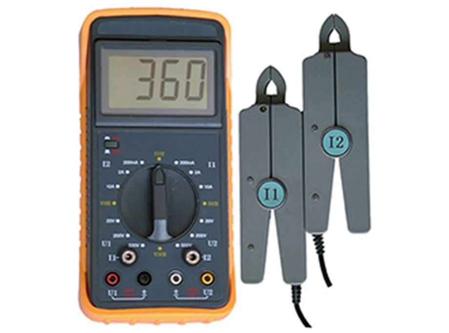 GFUVE GF211 ELECTRICAL DOUBLE CLAMP PORTABLE PHASOR METER GF211 ELEKTRİK ÇİFT KELEPÇELİ PORTATİF FAZÖRMETRE