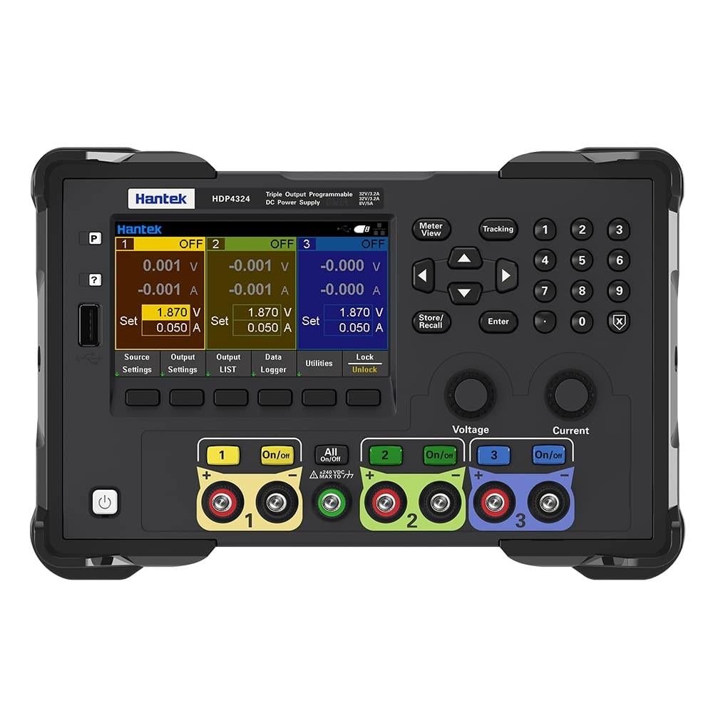 Hantek HDP4324 3 çıkışlı DC Güç Kaynağı Ayarlanabilir DC Güç Kaynağı