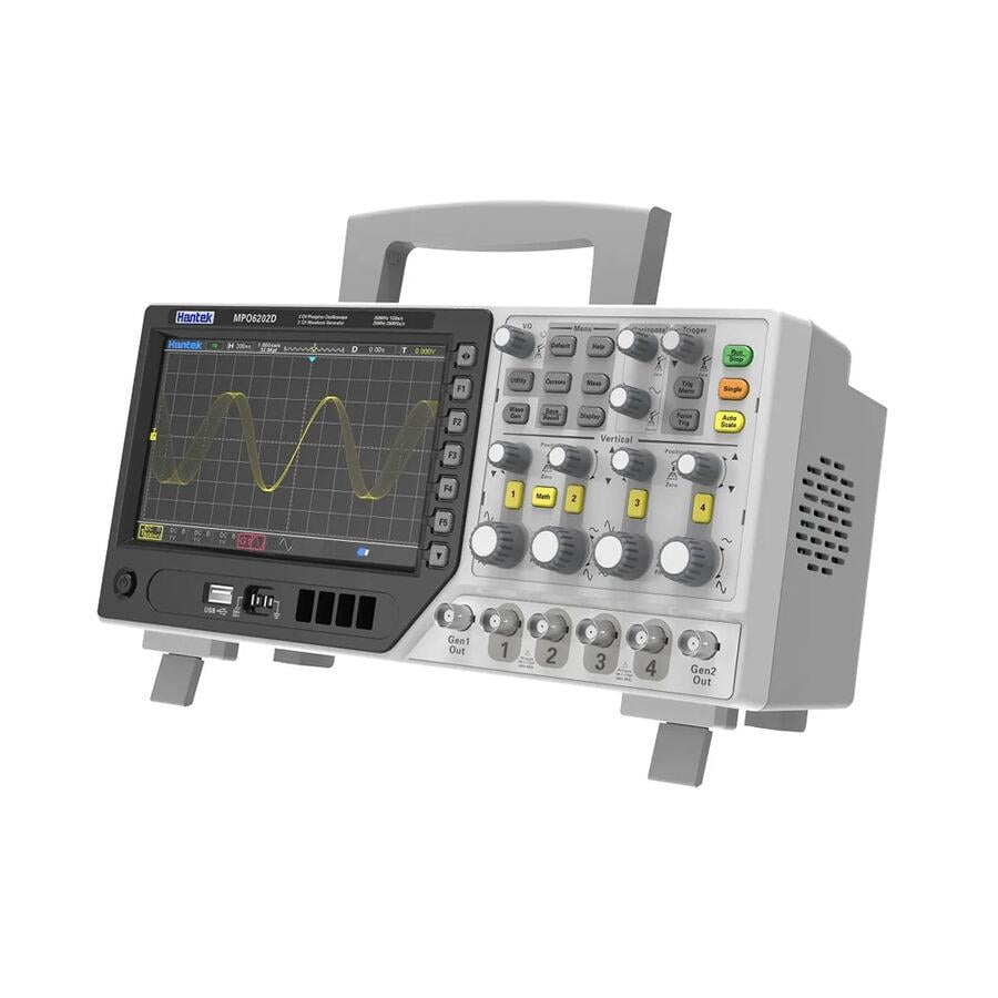 Hantek MPO6204D 4 Kanal 1GS/s 200 mhz  Osiloskop