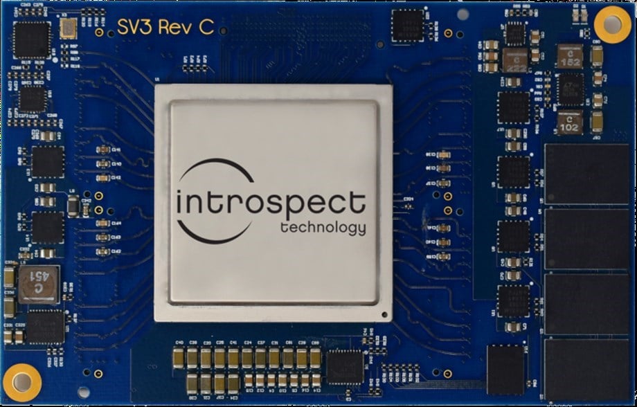 Introspect Technology SV3D-12 Direct Attach SerDes Test Module SV3D-12 Doğrudan Takılan SerDes Test Modülü