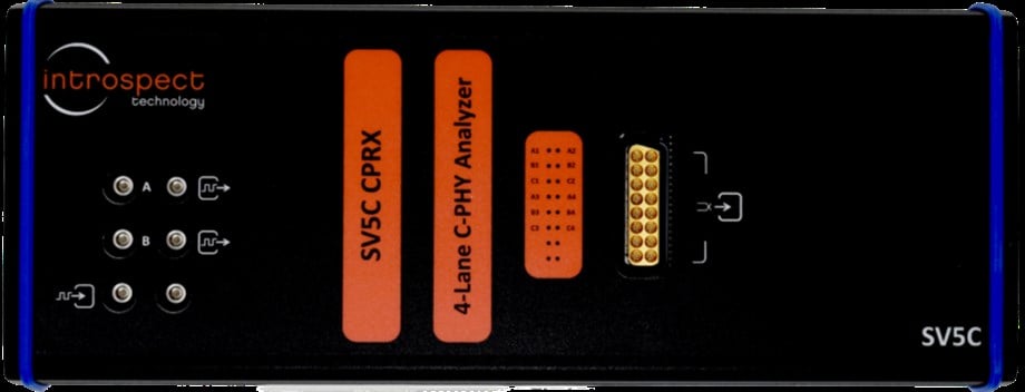 Introspect Technology SV5C-CPRX MIPI C-PHY Analyzer SV5C-CPRX MIPI C-PHY Analizörü