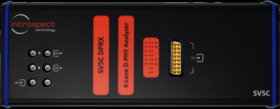 Introspect Technology SV5C-DPRX MIPI D-PHY Analyzer SV5C-DPRX MIPI D-PHY Analizörü