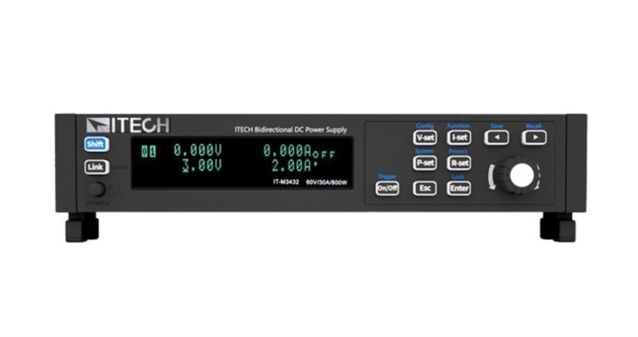 ITECH IT-M3433 150V/12A/800W Çift yönlü programlanabilir DC güç kaynağı ( Bi directional )