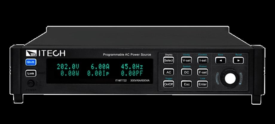 ITECH IT-M7721 Kompakt AC Güç Kaynağı 300V / 3A / 300VA, 1φ, yarım 1U