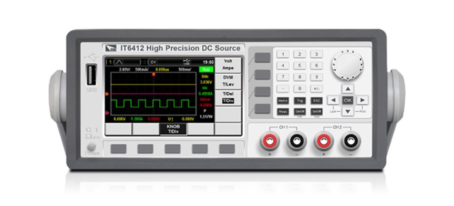 ITECH IT6411S -15V-0V, 0-15V/±0,1 A/1,5 W Bipolar DC Güç Kaynağı / pil simülatörü 