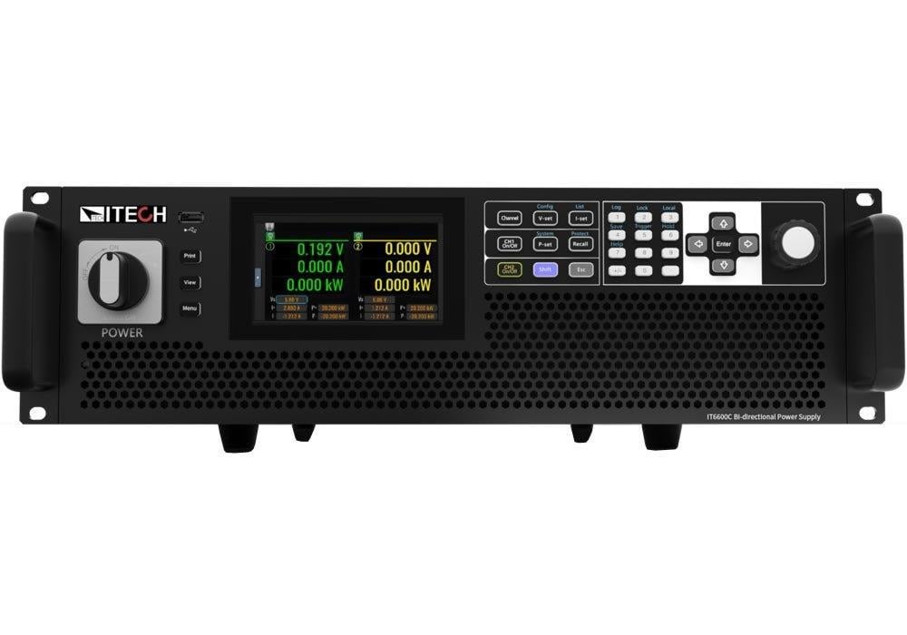 ITECH IT6684C-1200-400 84kW, 1200V/400A Çift yönlü programlanabilir DC Güç kaynağı ( Bi-Directional DC power supply)