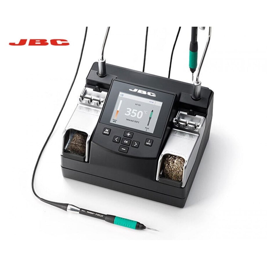 JBC NASE-2C • Nano Onarım İstasyonu,Havya ve Cımbız Seti