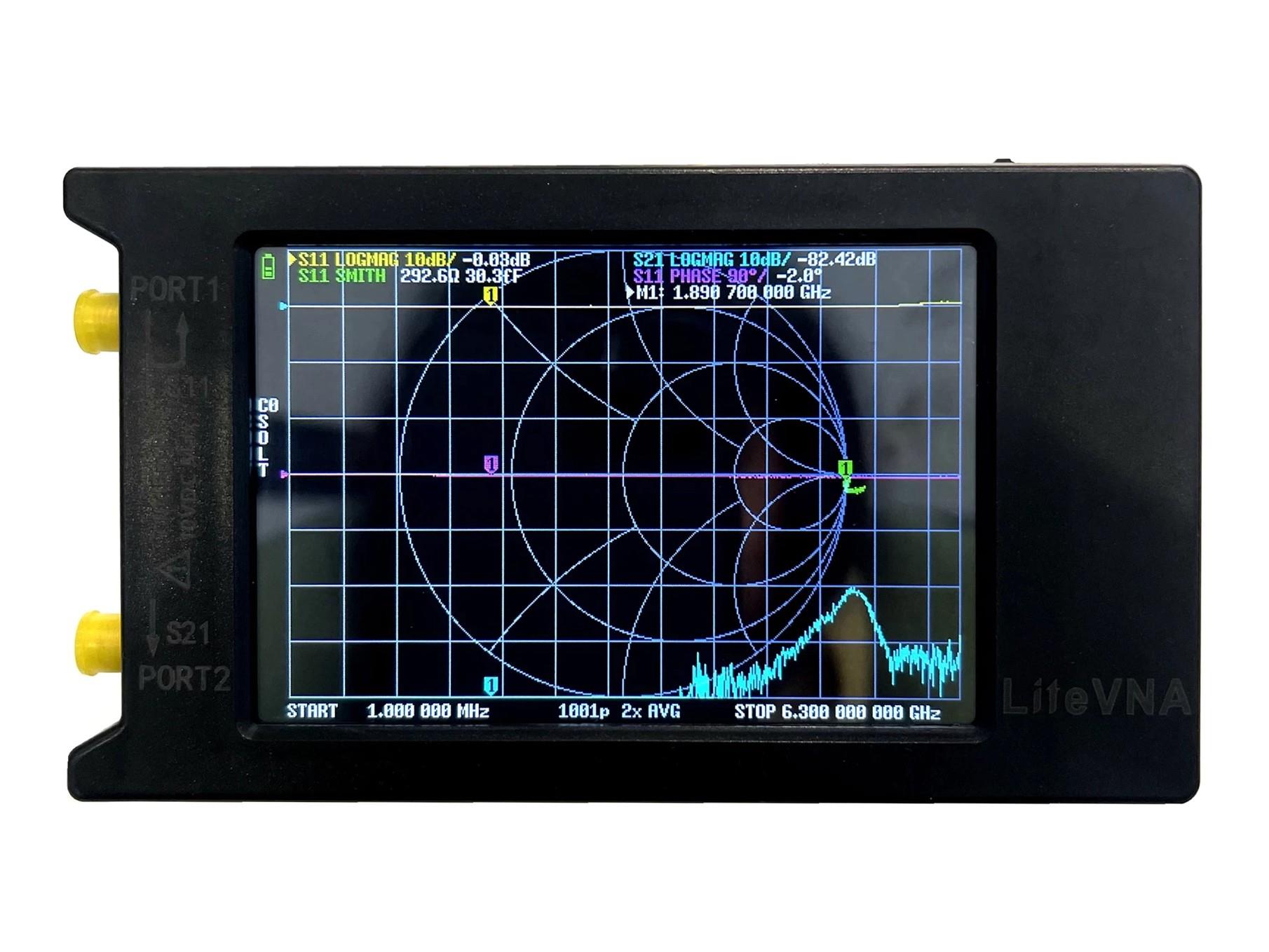 LiteVNA 64 50KHz - 6.3GHz Vector Network Analizör