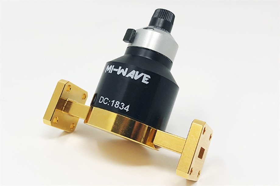 Mı-Wave 22 – 33 GHz, Dial-Type Variable Waveguide Attenuator 22 - 33 GHz, Çevirmeli Tip Değişken Dalga Kılavuzu Zayıflatıcı
