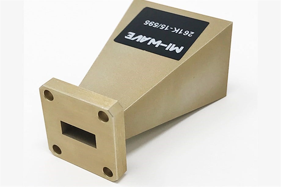 Mı-Wave WR-42 Standard Gain Horn Antennas | 20 dBi Gain WR-42 Standart Kazançlı Horn Antenler | 20 dBi Kazanç