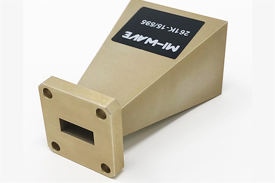 Mı-Wave WR-42 Standard Gain Horn Antennas | 15 dBi Gain WR-42 Standart Kazançlı Boynuz Antenler | 15 dBi Kazanç