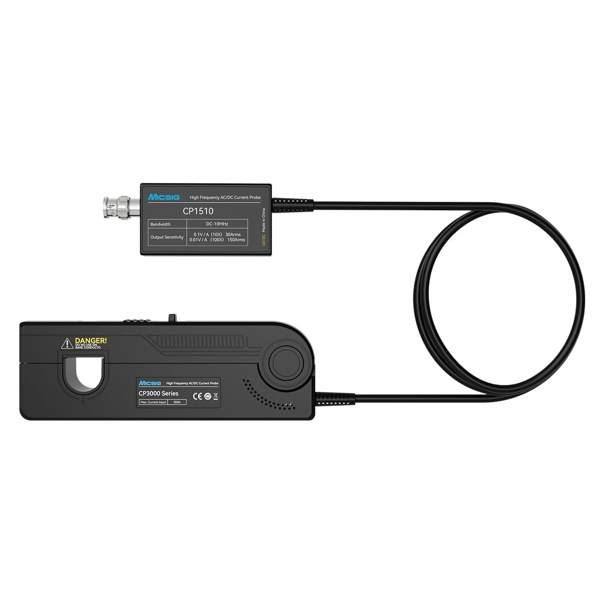 Micsig CP1510 AC/DC Akım Probu 10MHz, 150A