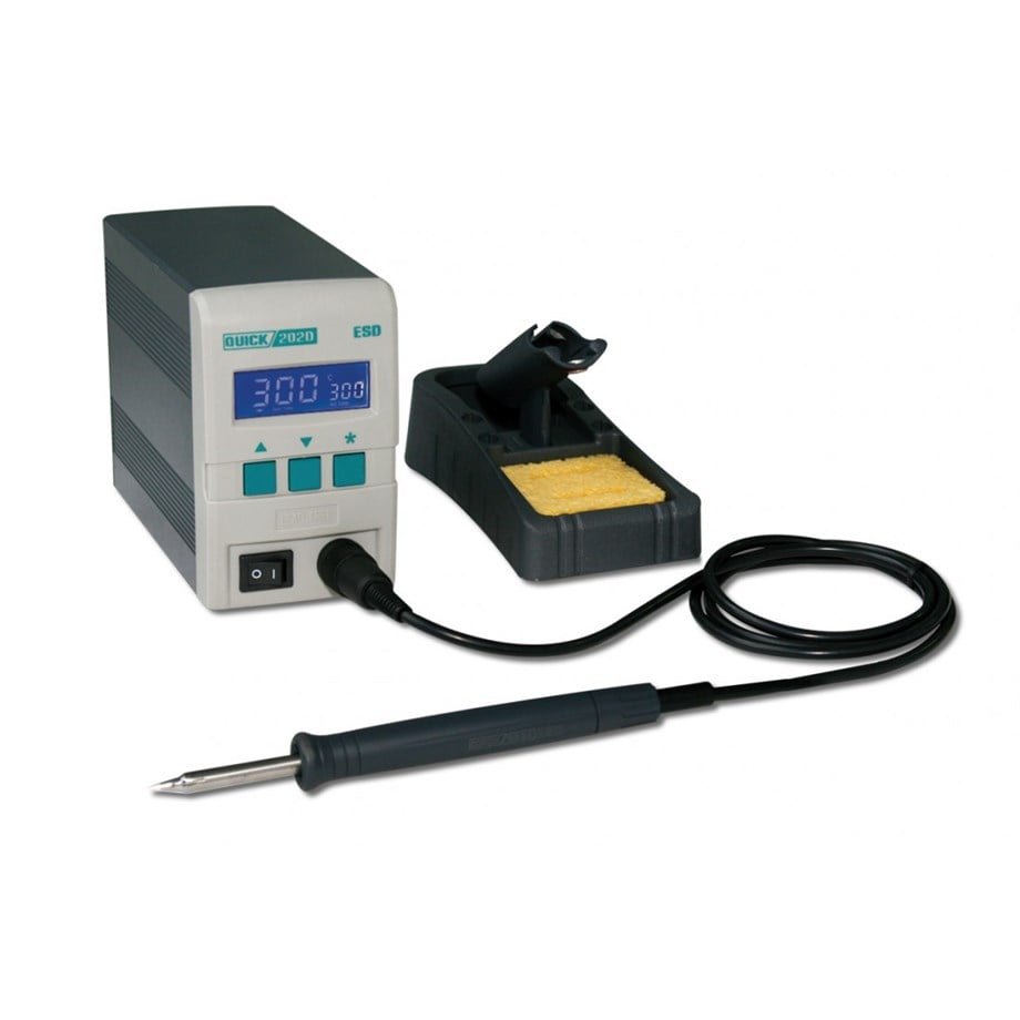 Quick 202D ESD, İstasyonlu Havya