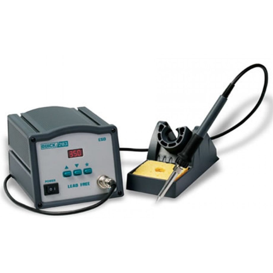 Quick 203G ESD, İstasyonlu Havya