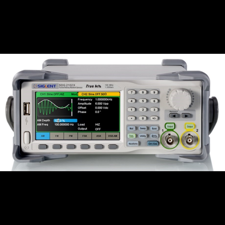 Siglent SDG2122X 120MHz Fonksiyon / Keyfi Dalga Biçimi Üreteci