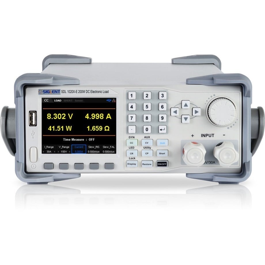 Siglent SDL1030X DC Electronic Load 150V 30A 300W 0.1mV/0.1mA
