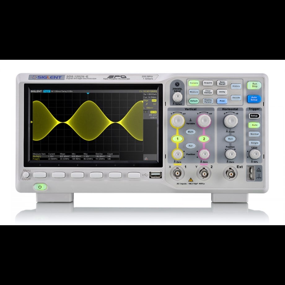SIGLENT SDS1202X-E Osiloskop 200MHz 2 kanal