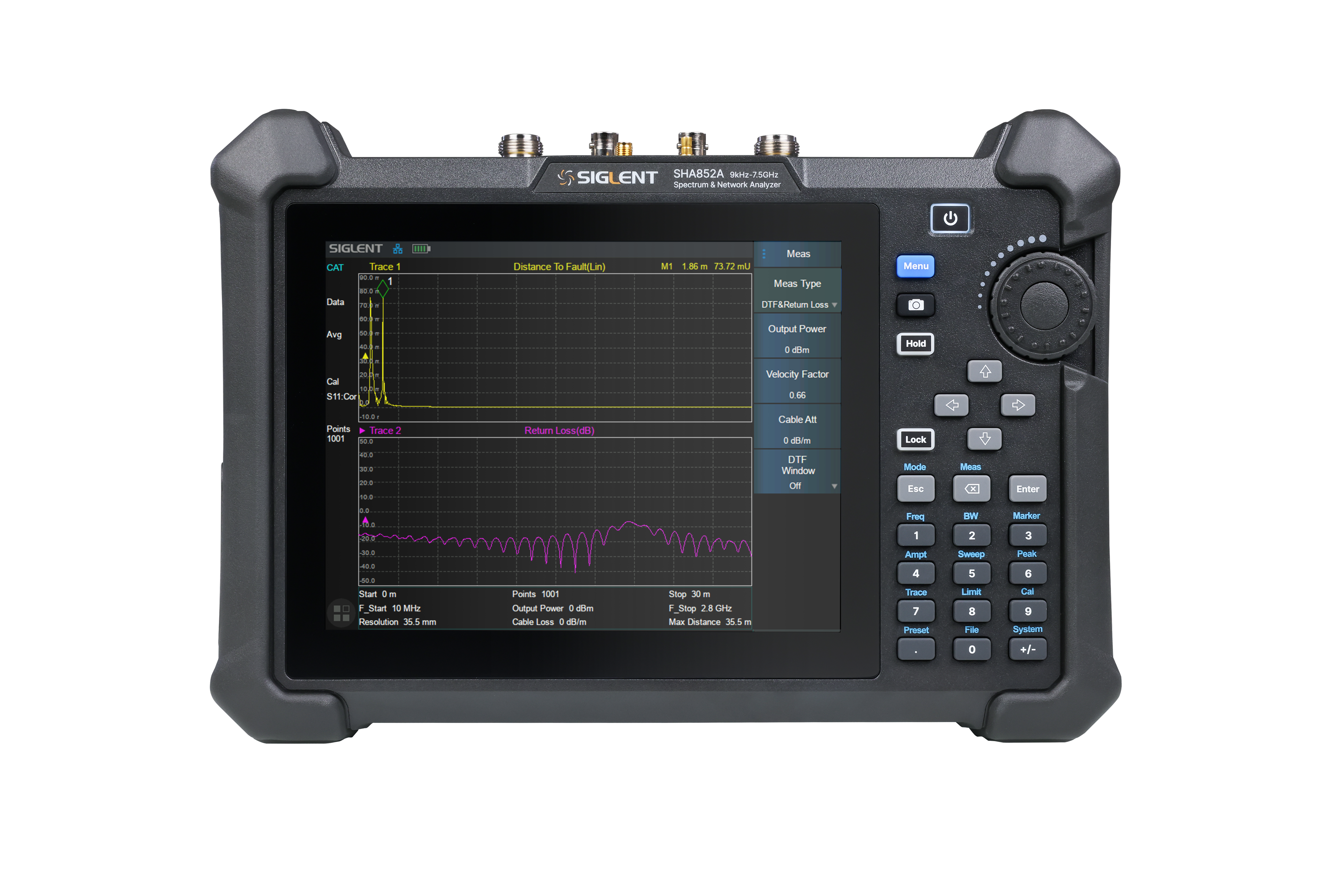 Siglent SHA851A 9kHz-3,6Ghz El Tipi Spektrum Analizör