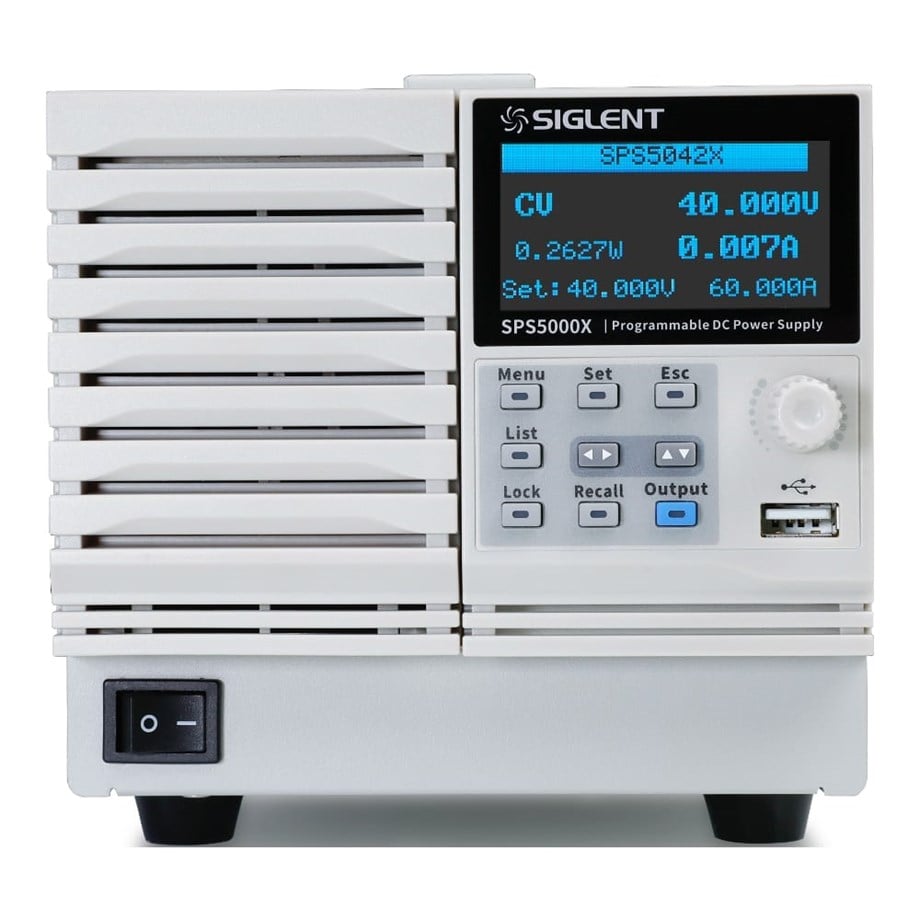 SIGLENT SPS5042X, 40V 60A 720W tek çıkışlı güç kaynağı
