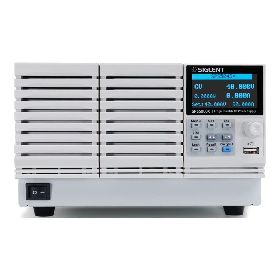SIGLENT SPS5043X, 40V 90A 1080W tek çıkışlı güç kaynağı