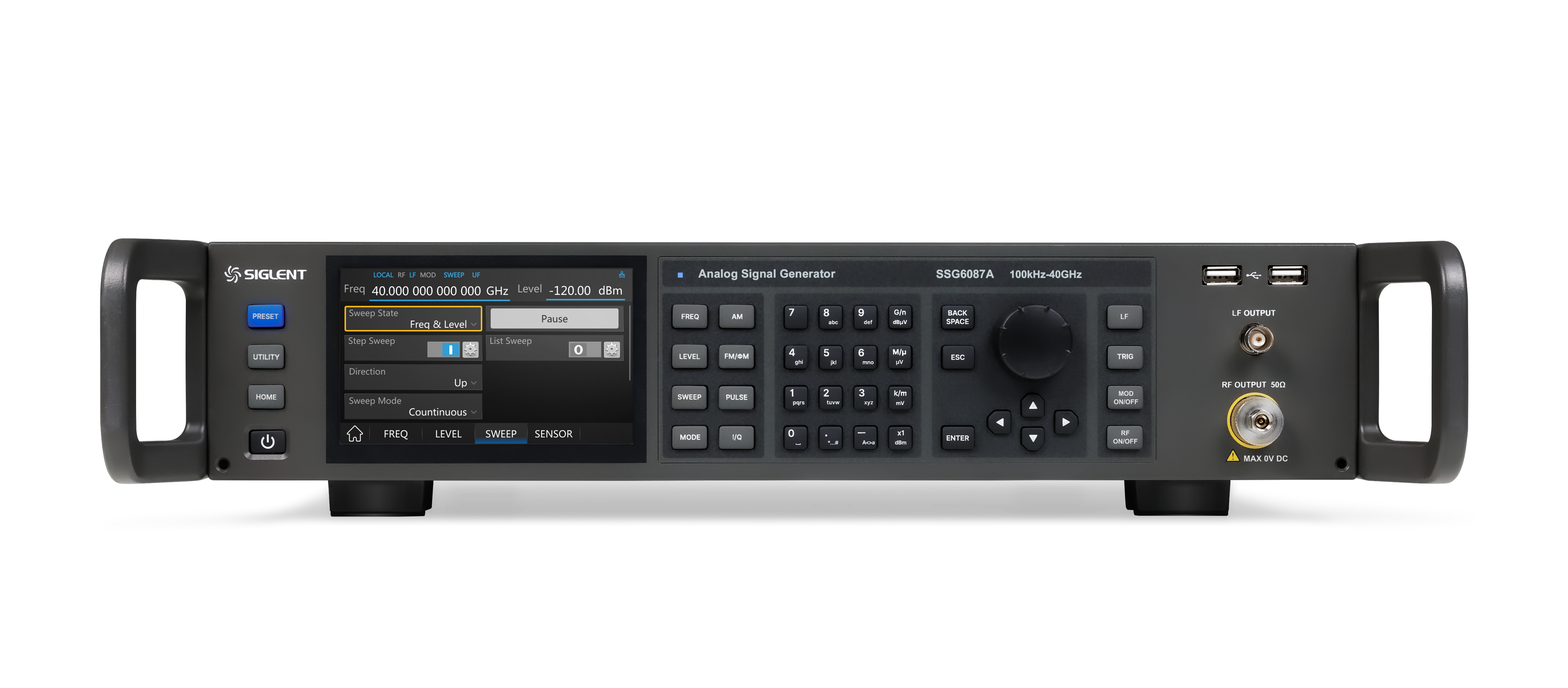 Siglent SSG6087A 100 kHz-40 GHz RF Sinyal Jeneratörü 