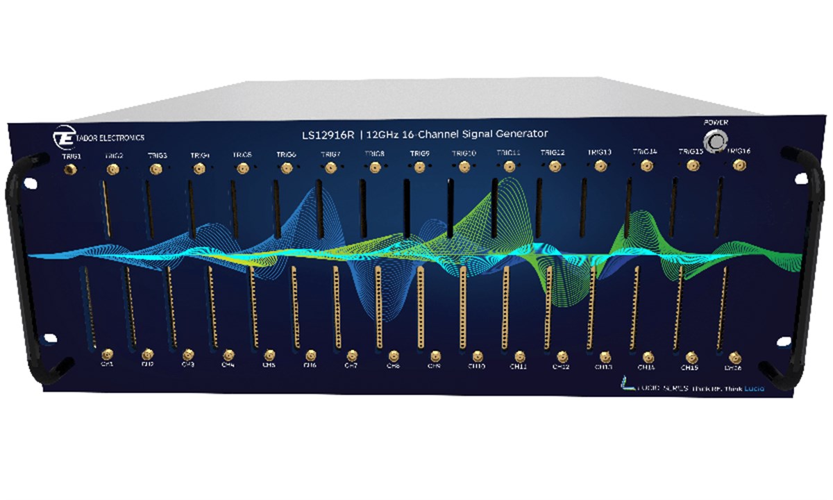 Tabor LS12916R 12 GHz Onaltı (16) çıkışlı Rack tipi RF Analog Signal Jeneratörü
