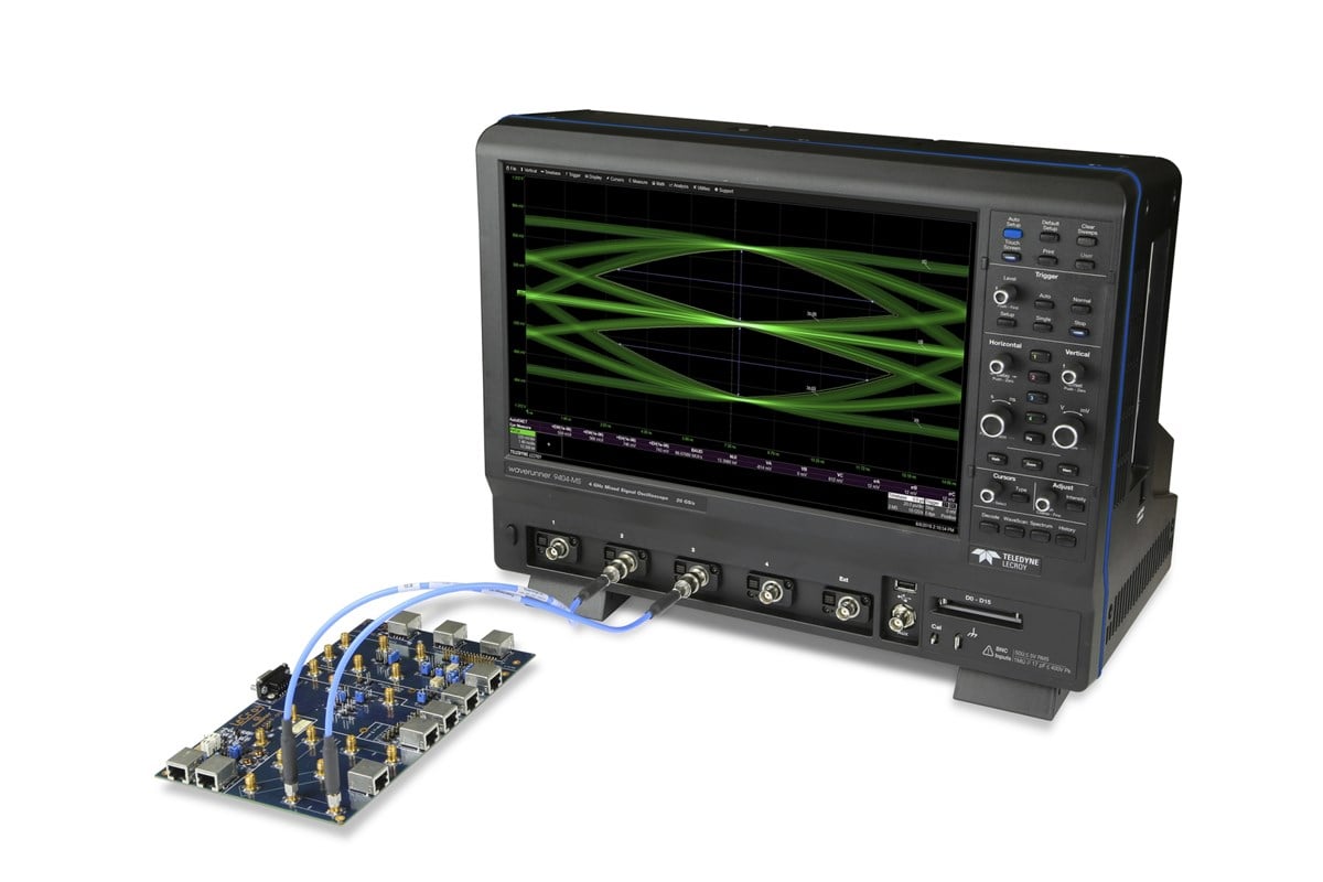 Teledyne Lecroy WaveRunner 9254 2.5GHz, 20 GS/s, 4 Ch, 16 Mpts/ch 15.4' Ekranlı Osiloskop