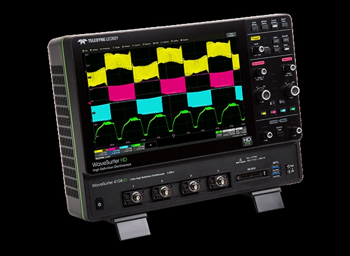 Teledyne Lecroy WaveSurfer 4024HD 200 MHz, 5 GS/s, 4 Ch, 12.5 Mpts/ch 12-bit HD Osiloskop