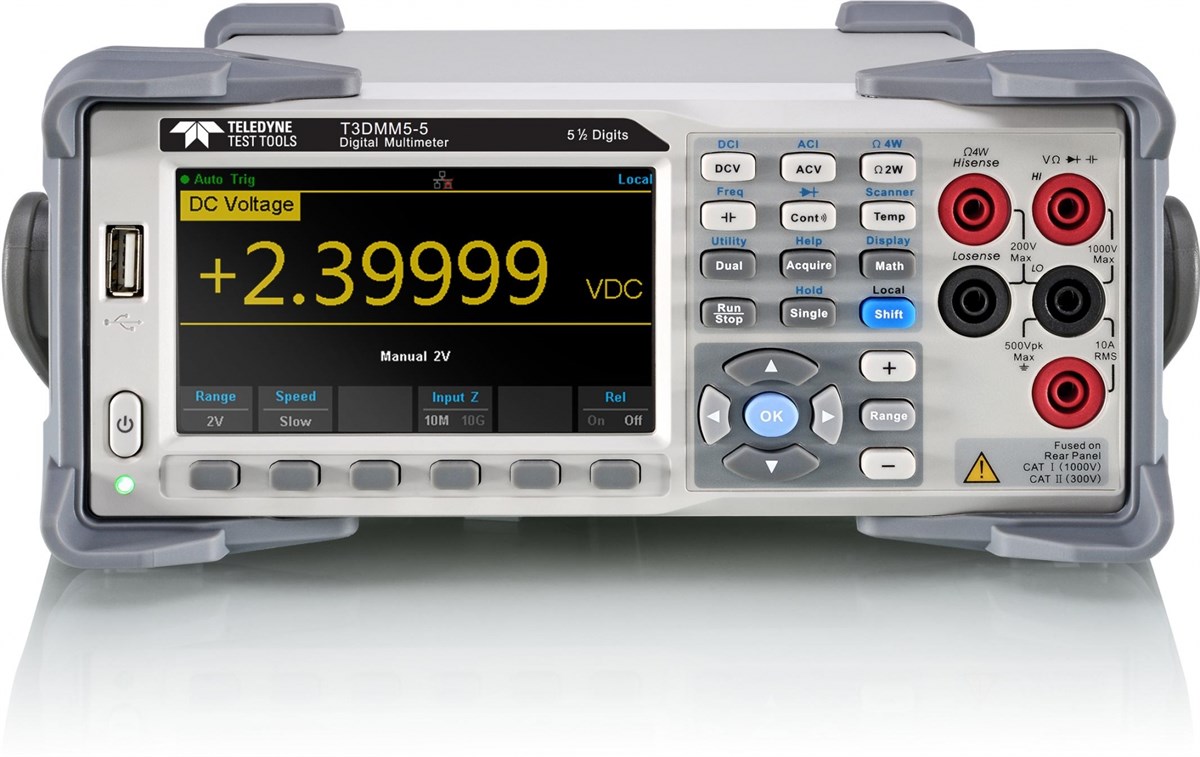 Teledyne Test Tools T3DMM5-5 / 5.5 Basamak TRMS Masa Tipi Multimetre