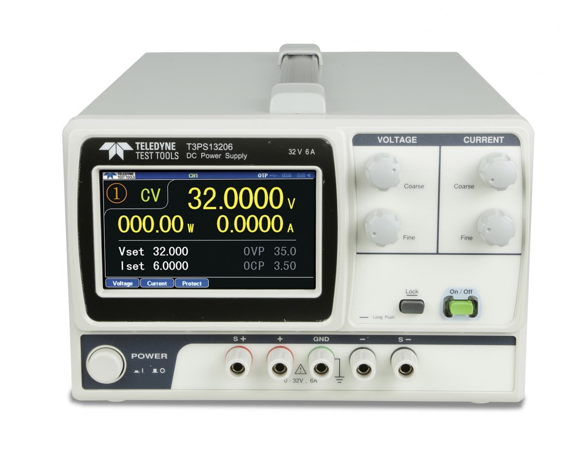 Teledyne Test Tools T3PS13206 / 192W 1Çıkışlı Ayarlanabilir DC Güç Kaynağı