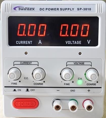 TWINTEX  SP-3010  30V 10A Tek çıkışlı Ayarlanabilir DC Güç Kaynağı