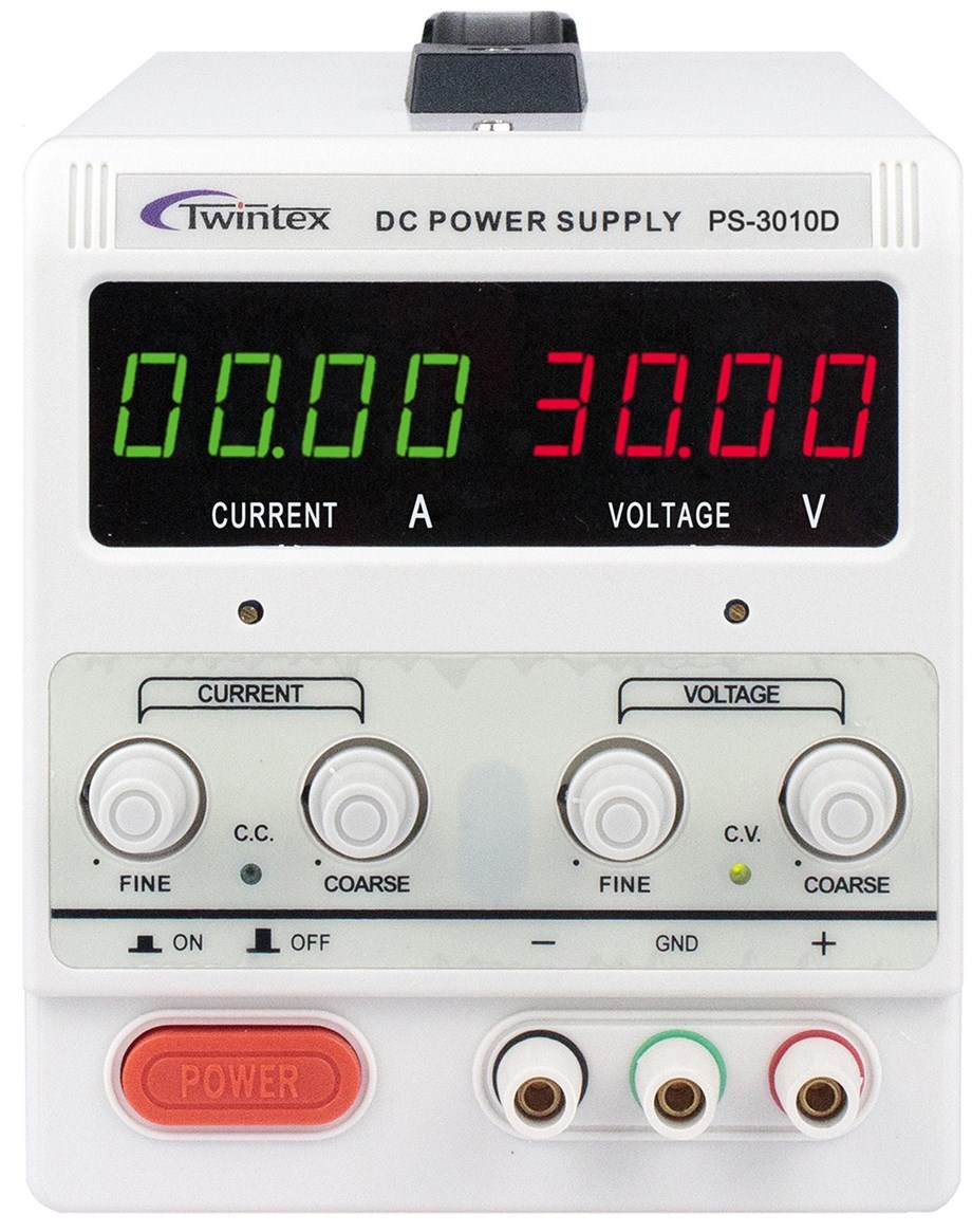 TWINTEX  SP-3010  30V 10A Tek çıkışlı Ayarlanabilir DC Güç Kaynağı