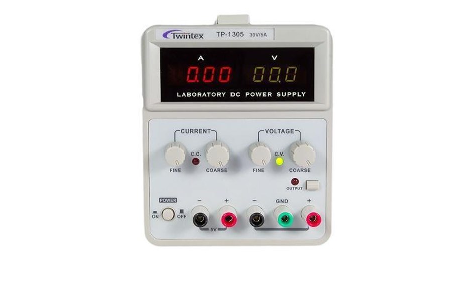 TWINTEX  TP-1305  30V 5A Tek çıkışlı Ayarlanabilir DC Güç Kaynağı