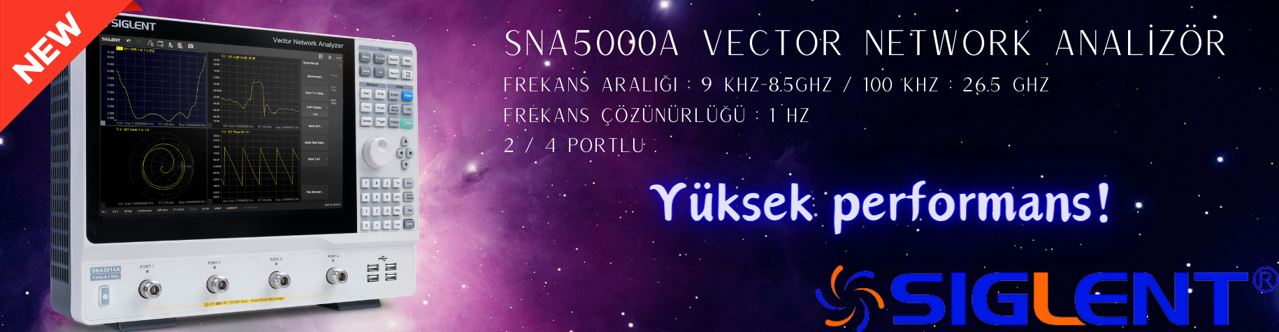 Siglent Vector Network analizör