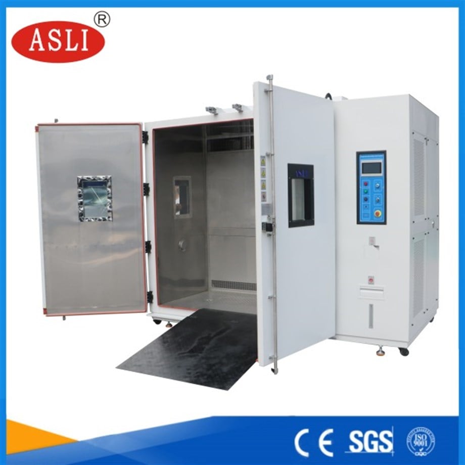 ASLİ düşük nemli̇ kurutma odasi test odasinda yürüyüş