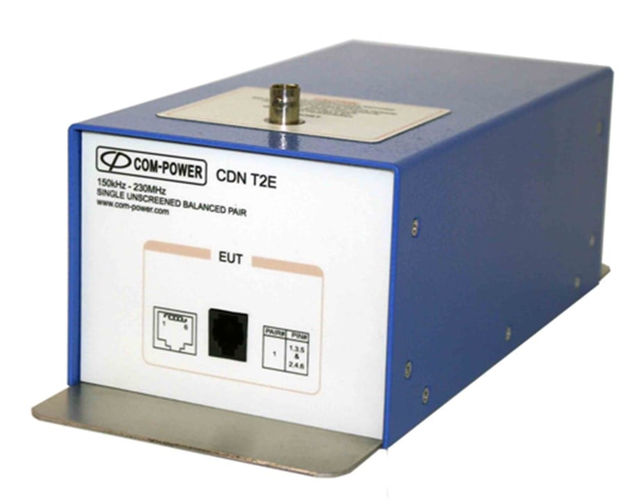 Com-Power Bir Dengeli Ekransız Çift için CDN CDN-T2E 150 kHz-230 MHz