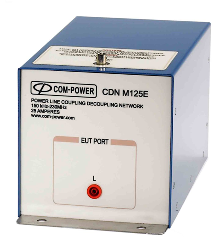 Com-Power Ekranlanmamış Güç Kaynağı Hattı CDN CDN-M125E 150 kHz ila 230 MHz