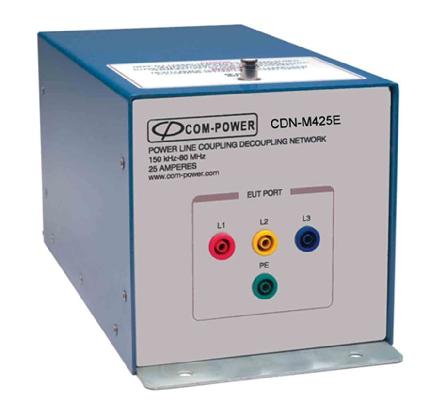 Com-Power Güç Hattı için Dört İletkenli CDN CDN-M425E 150 kHz ila 230 MHz