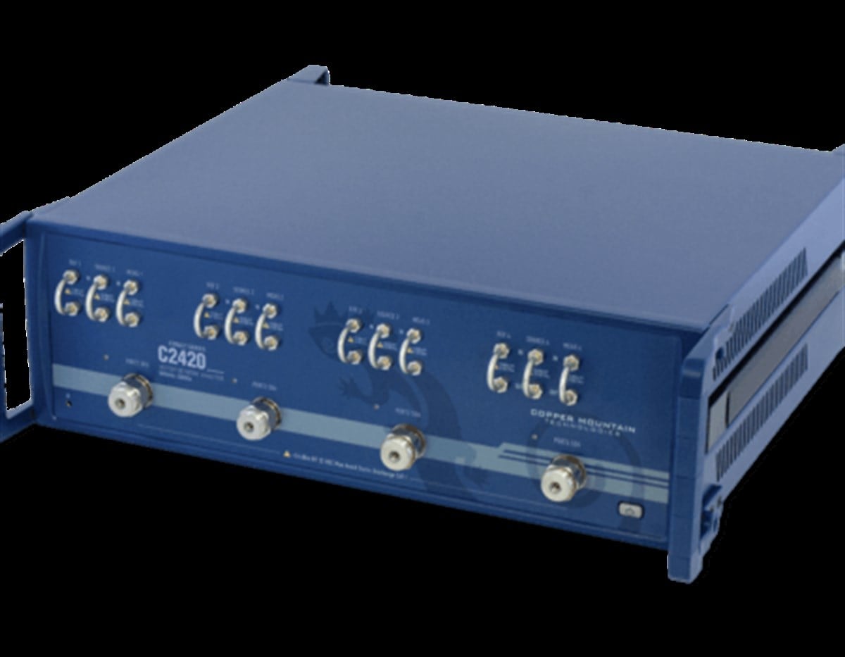 Copper Mountain Tech C2420 4-Port 20 GHz VNA - Direct Receiver Access