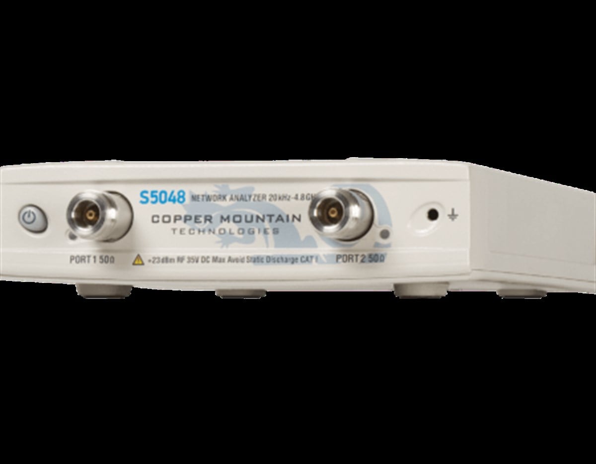 Copper Mountain Tech S5048 2-Port 4.8 GHz VNA
