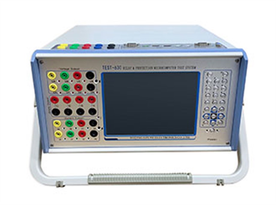 GFUVE TEST-630 SIX PHASE UNIVERSAL PROTECTION DEVICE RELAY TEST KIT TEST-630 ALTI FAZLI EVRENSEL KORUMA CİHAZI RÖLE TEST KİTİ