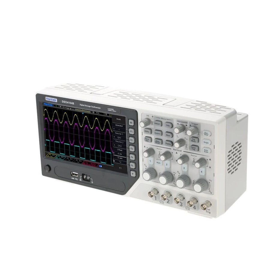 Hantek DSO4104B 4 Kanal Dijital Osiloskop 100MHz 1GS/s