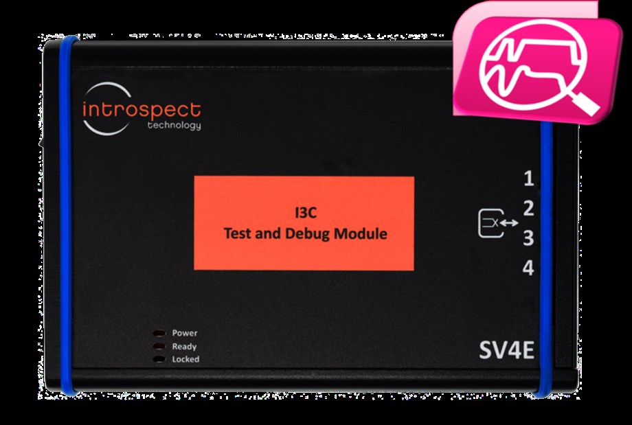 Introspect Technology I3C PurVue Analyzer  Embedded Real-Time Oscilloscope for SV4E-I3C I3C PurVue Analizörü  SV4E-I3C için Gömülü Gerçek Zamanlı Osiloskop