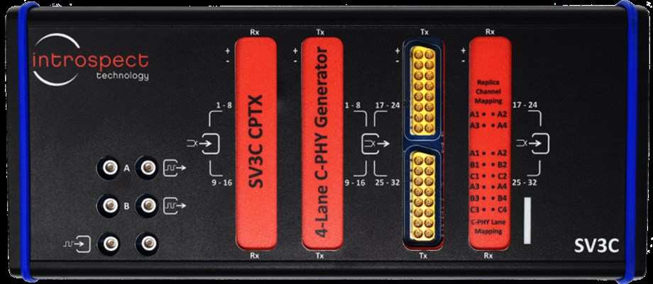 Introspect Technology SV3C-CPTX High-Performance MIPI C-PHY Generator SV3C-CPTX Yüksek Performanslı MIPI C-PHY Jeneratörü