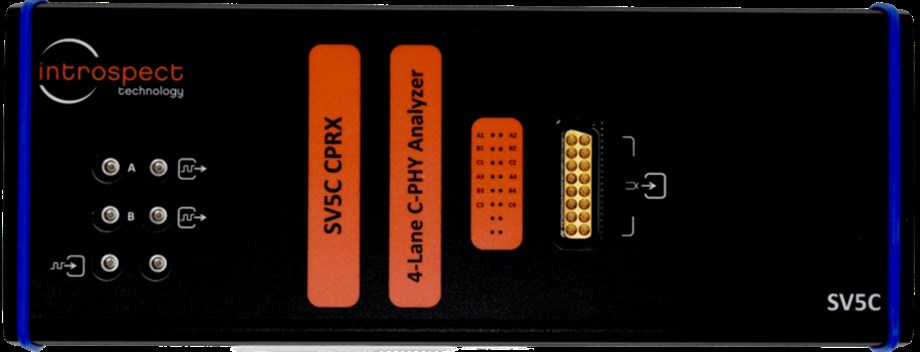Introspect Technology SV5C-CPRX MIPI C-PHY Analyzer SV5C-CPRX MIPI C-PHY Analizörü